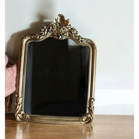 Nicole Miller Antique Gold Finish Photo Picture Frame Ornate Baroque Style Lot 3 - Picture 4 of 15